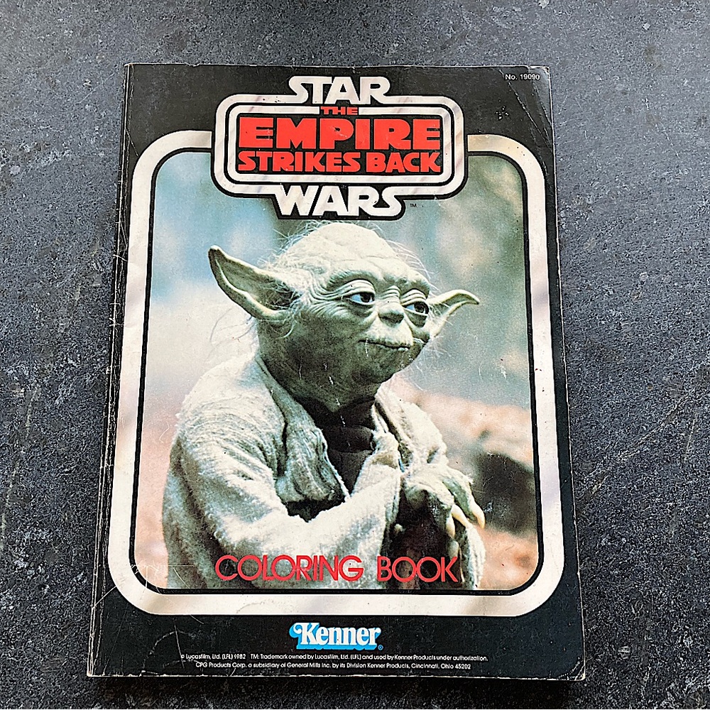 2/$10- Star Wars - The Empire Strikes Back 
Kenner - Coloring Book